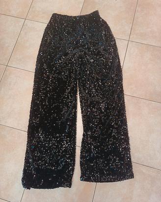 pantalone in paillettes 