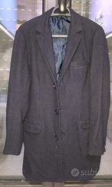 Cappotto giacca elegante uomo “46” blu notte