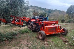 Scuotitore trainato trattore