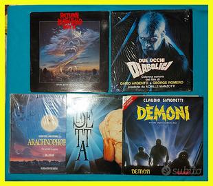 SOUNDTRACK HORROR 5 LP TITOLI VARI