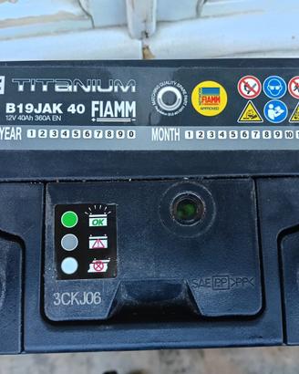 Batteria Auto FIAMM Titanium Black 12V 40Ah 360A