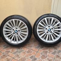 cerchi originali bmw da 18" con gomme