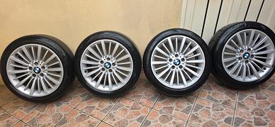 cerchi originali bmw da 18" con gomme