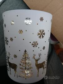 portacandela/deodorante natalizia