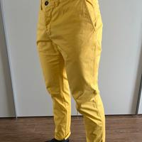 Pantaloni gialli uomo tg.52
