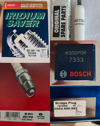 Candele Denso, Bosch, Federal, Champion, Wärtsilä