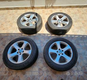 4 cerchi BMW X5 con 4 pneumatici 4 stagioni