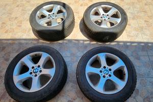 4 cerchi BMW X5 con 4 pneumatici 4 stagioni