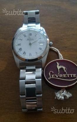 Orologio levrette acciaio
