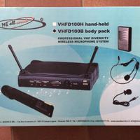 MICROFONO WIRELESS ME ALL SOUND VHFD100B BODY PACK