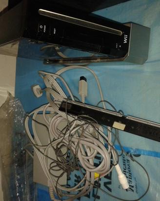 Nintendo Wii nera +donkey kong e skylanders giants