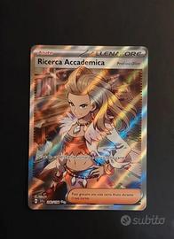 Carta pokemon prof.ssa Olim full art fuoriser