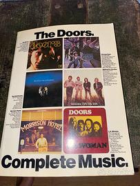 The Doors complete music libro di spartiti