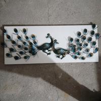 Antica coppia di pavoni vintage  