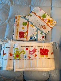 Copripiumino lettino + paracolpi