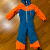 Tuta da sci bambini 3 anni 100 cm