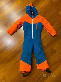 Tuta da sci bambini 3 anni 100 cm