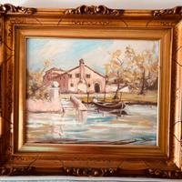 Dipinto: “la casa nella laguna”
