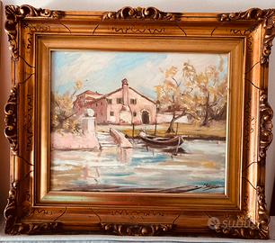 Dipinto: “la casa nella laguna”