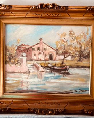 Dipinto: “la casa nella laguna”