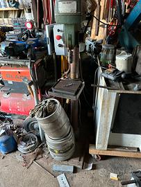 Trapano a colonna monofase