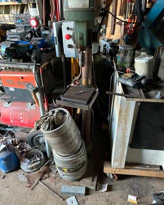 Trapano a colonna monofase