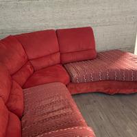 Divano in tessuto di qualità con isola