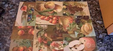 seria completa 12 cartoline ,lotto 728