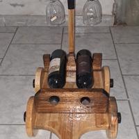 portabottiglie e calici 