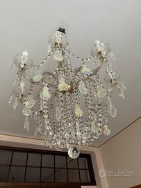 Lampadario vetro Murano