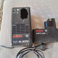 Bosch caricatore + batteria