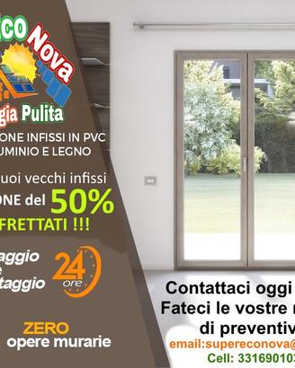 infissi di ultima generazione 