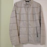 giubbino in ecopelle beige  