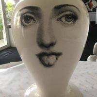 Piero Fornasetti  L'antipatico  ceramica Bitossi 
