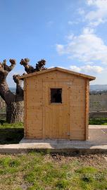 Casa in legno  216 x 176 cm