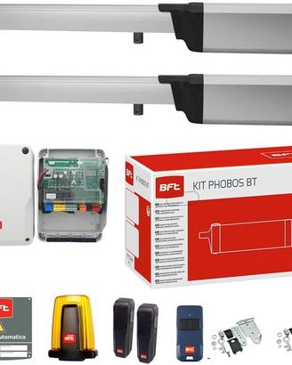 Bft kit phobos b25 automazione cancello battente