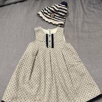 Abito bimba mayoral chic + cappello