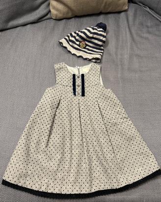 Abito bimba mayoral chic + cappello