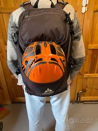 Zaino da mountain bike o gite in montagna