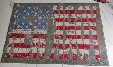 tappeto con scritta New York 170x111 cm