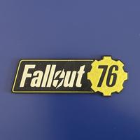 Fallout 76 logo videogame