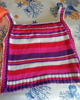 Top multicolore