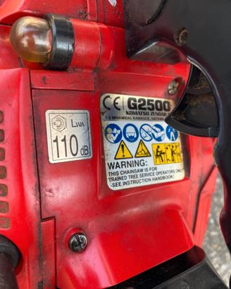 motosega komatsu zenoah G2500