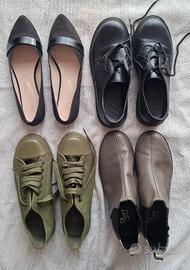 Lotto stock 4 paia scarpe donna n.38/39