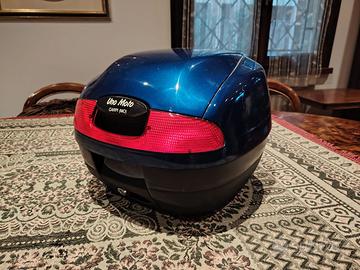 Bauletto per moto con staffa