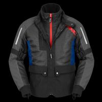 Giacca SPIDI UOMO H2Out Net NERA-blu-rosso