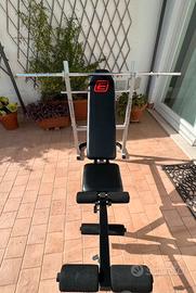 Panca inclinabile bilancere