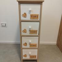 Mobiletto cassettiera