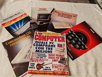 Collezione riviste d epoca computer commodore