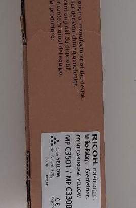 Toner Ricoh MPC3300/3501 Giallo